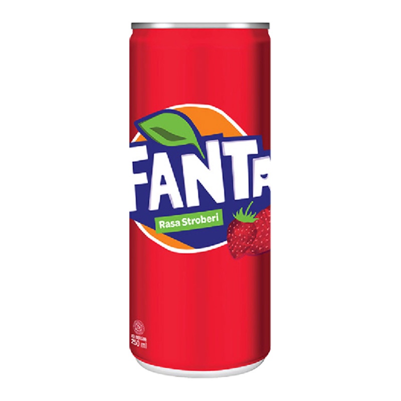 

FANTA Minuman Soda Strawberry Kaleng 250ml