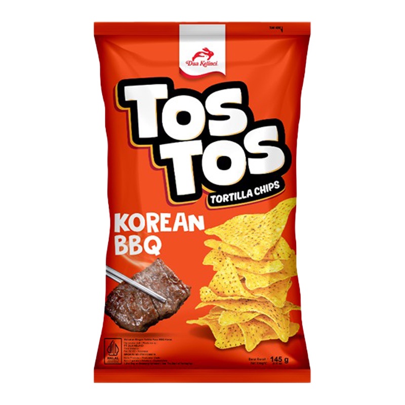 

Tos Tos Tortilla Chips Korean Bbq 145 g