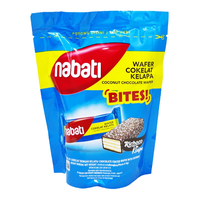 

nabati Richoco Wafer Klapa 11 x 6 g