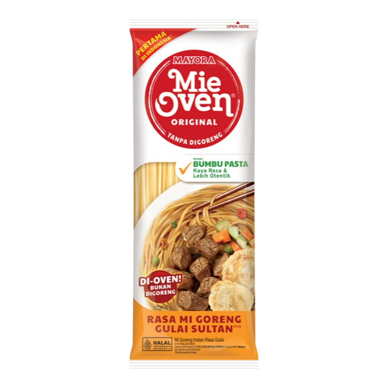 

Mie Oven Mi Instan Goreng Gulai Sultan 70 g