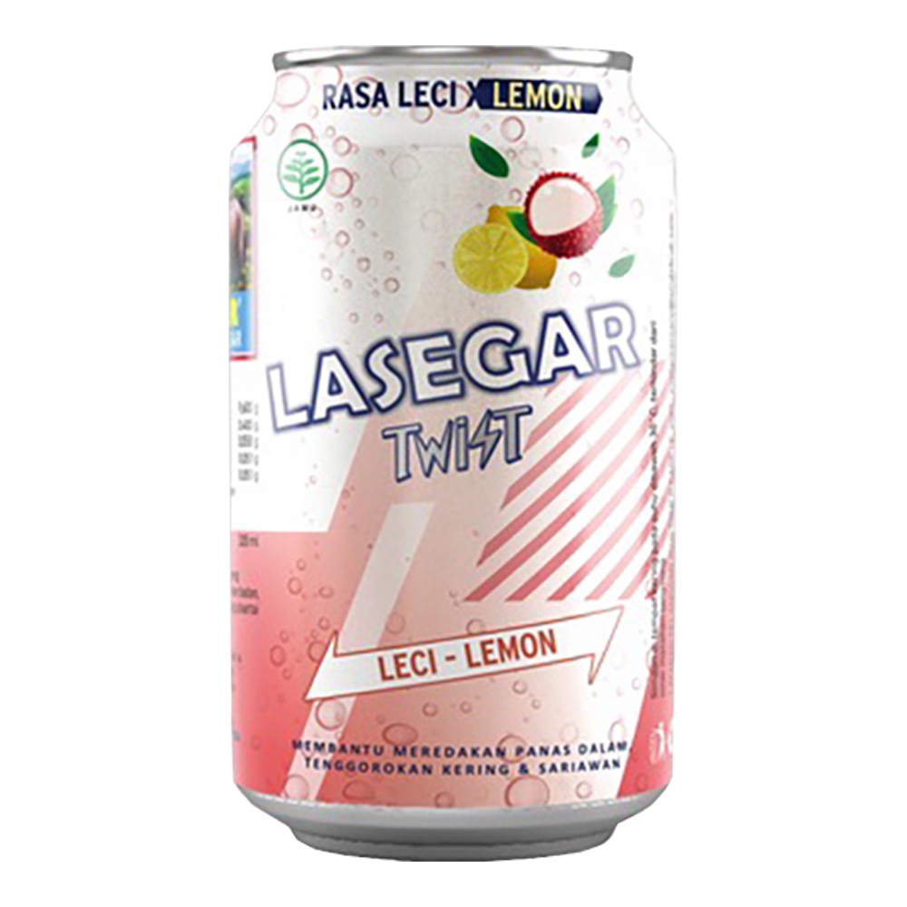 

LASEGAR Twist Minuman Penyegar Leci Lemon 320 ml