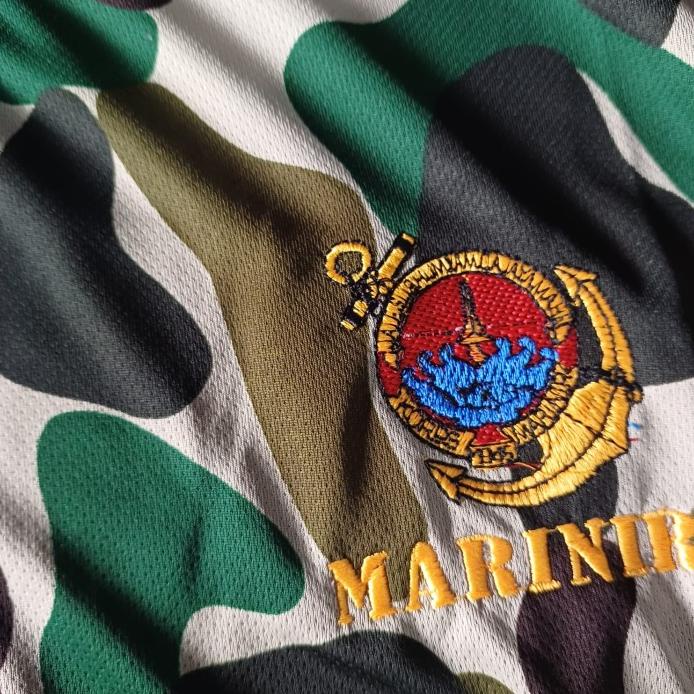 Kaos Dalam Drifit Loreng Kko Logo Marinir