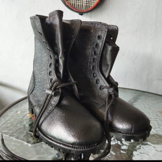 Sepatu Pdl Kulit Jeruk Asli