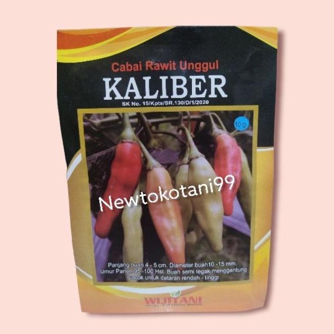 Benih cabe KALIBER 10 gram benih cabai unggul kaliber dari wiji tani