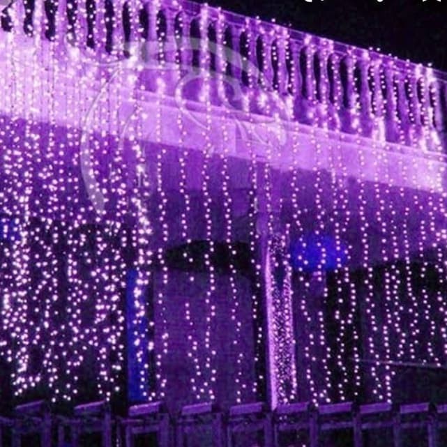 [Ready] Lampu Tumblr Led Ungu - Lampu Natal Ungu - Lampu Hias Warna Ungu [Lampu]