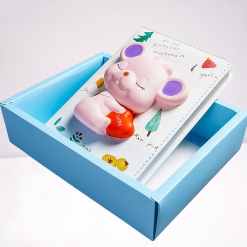 

Notebook Squishy Diary lucu / Agenda jurnal planner / Buku tulis anak