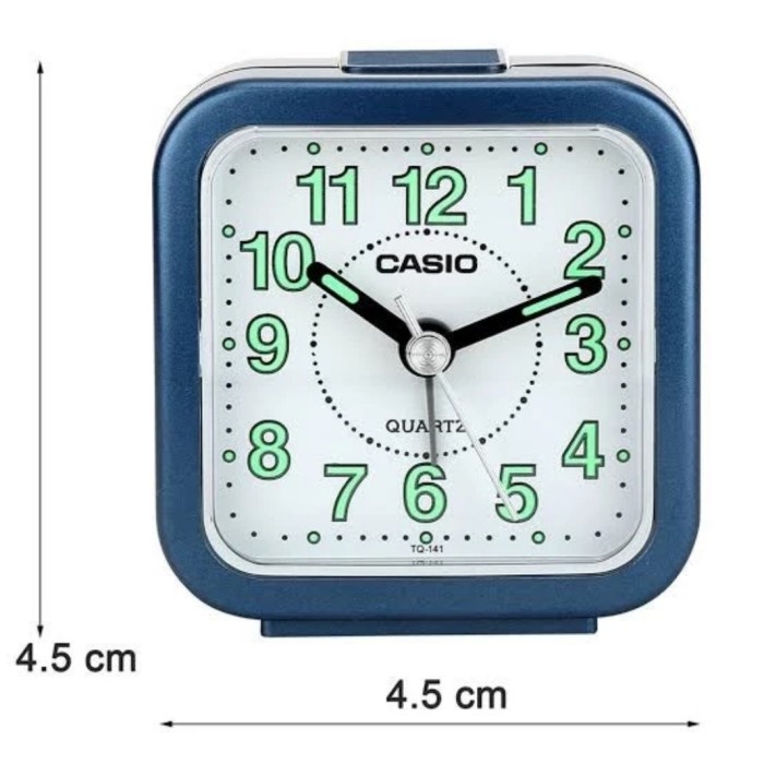 Ready stok CASIO JAM ALARM TQ 141 BEEP WEKER ANALOG