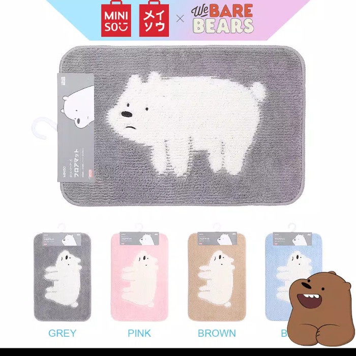 Terlaris Miniso Keset Kaki Kamar Tidur / Keset Dapur / Rugs