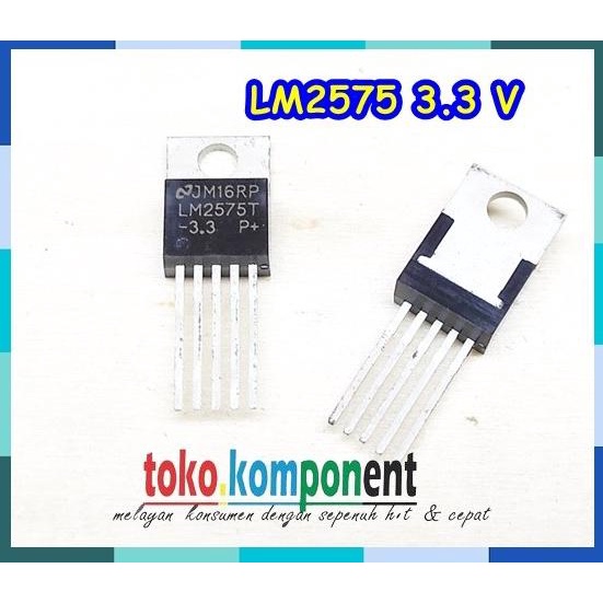populer] LM2575 LM2575T LM 2575T 2575 T -3.3V P+ Switcher 1A Voltage Regulator