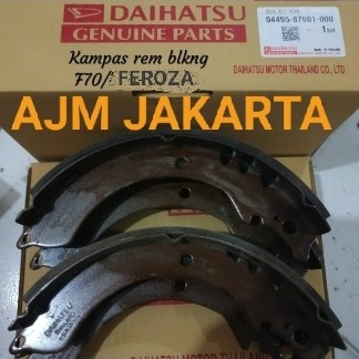 Kampas Rem Belakang Taft F70 Feroza Brake Shoe Feroza F70 Taft Gt Kode Br02