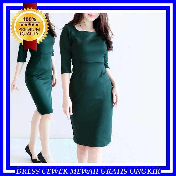 Dress Korean Style Pendek Untuk Jalan Jalan Driss Mewah Baju Atasan Pesta Kondangan Dreas Korea Drez