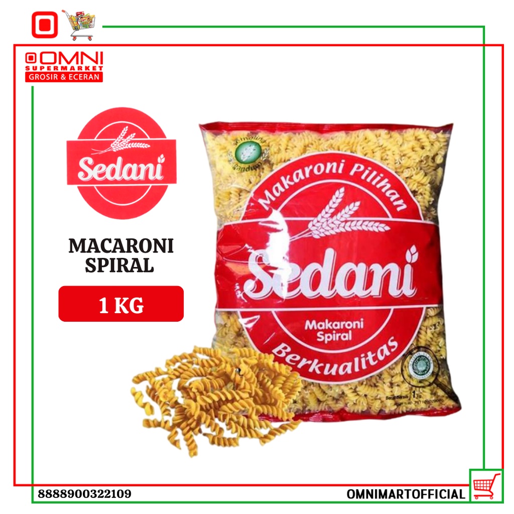 

La Fonte Sedani Macaroni Spiral 1kg
