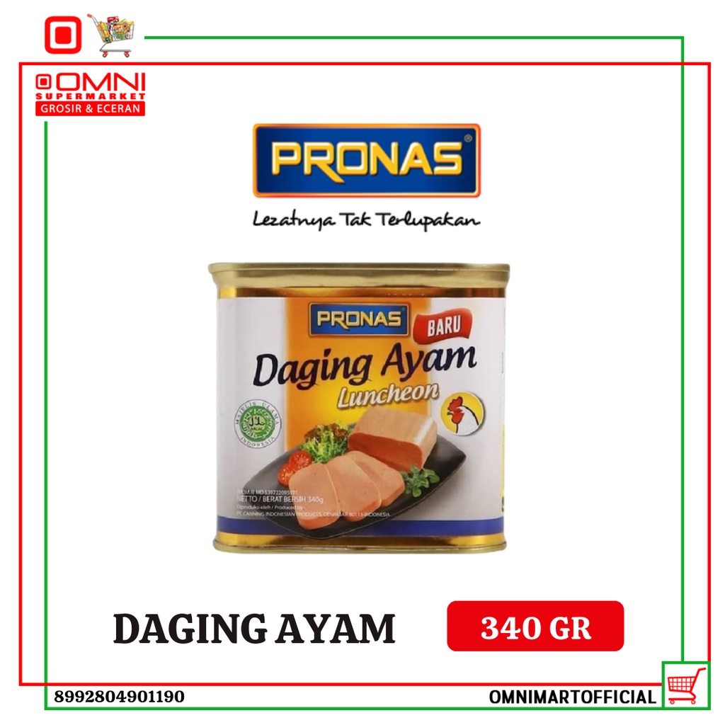 

Kornet Luncheon Ayam 340 Gr