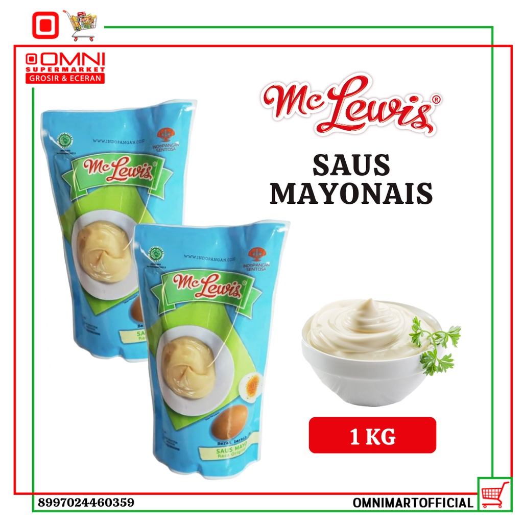 

Mc Lewis Saus Mayo Pouch 1 Kg