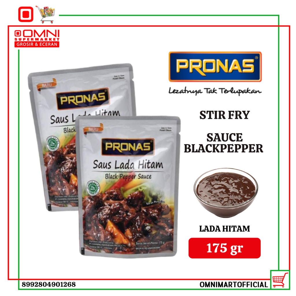 

Stir Frysauce Blackpepper 175 Gr