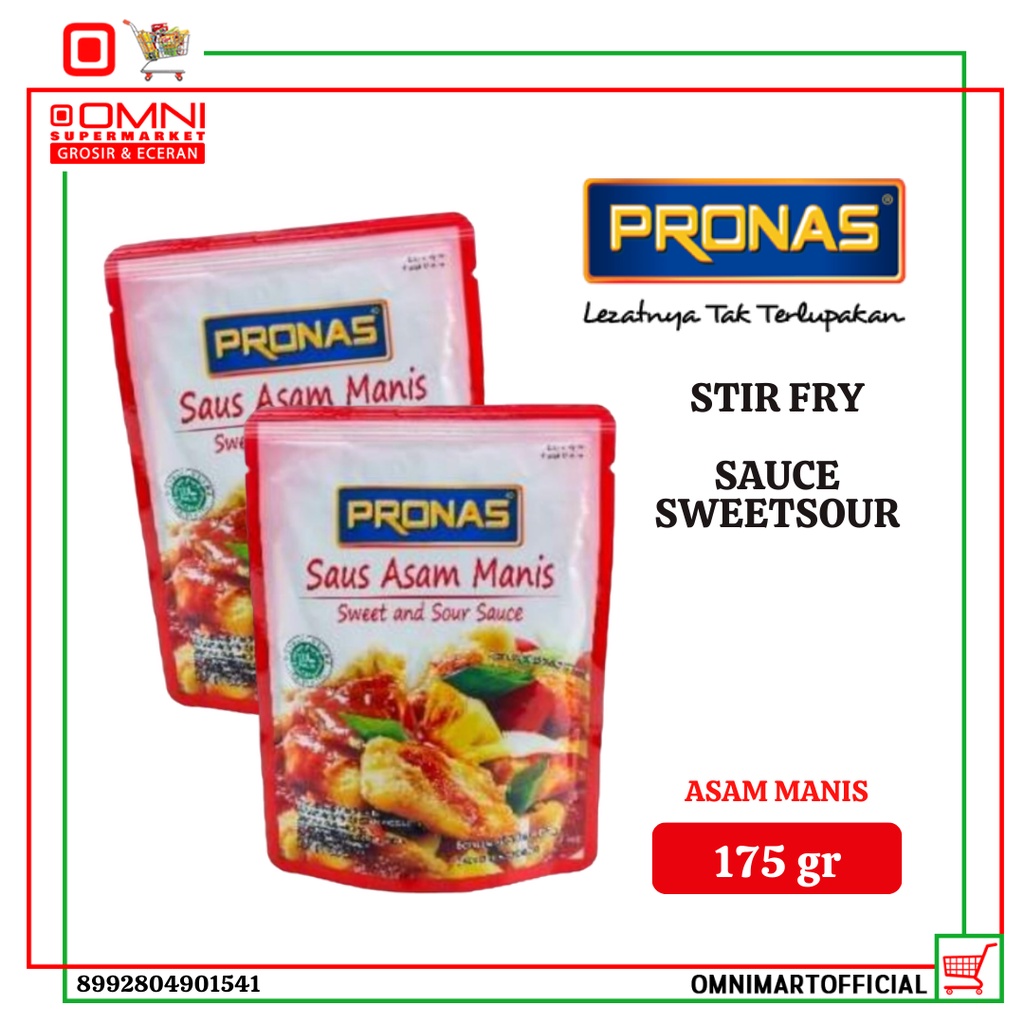 

Stir Frysauce Sweetsour 175 Gr