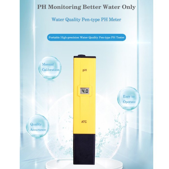 Alat Ukur PH Meter Digital Air Water Quality Control & Hidroponik PH-009