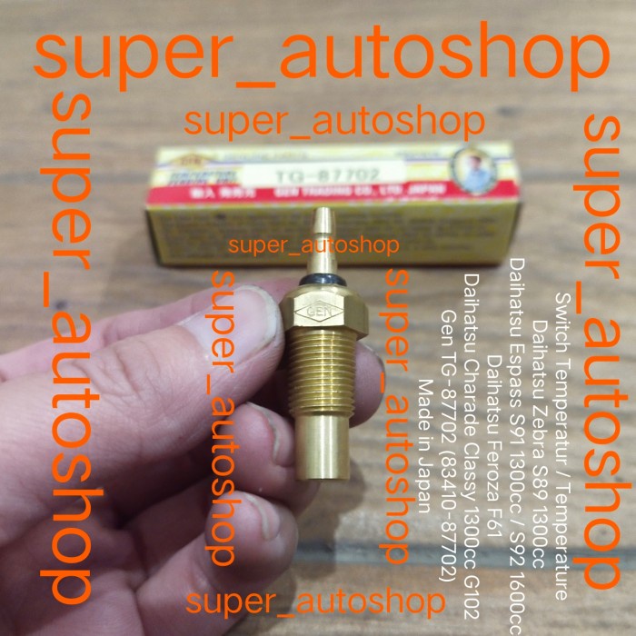 Switch Temperatur Zebra Espass S91 Feroza Charade Gen Tg-87702 Japan Kode Br06