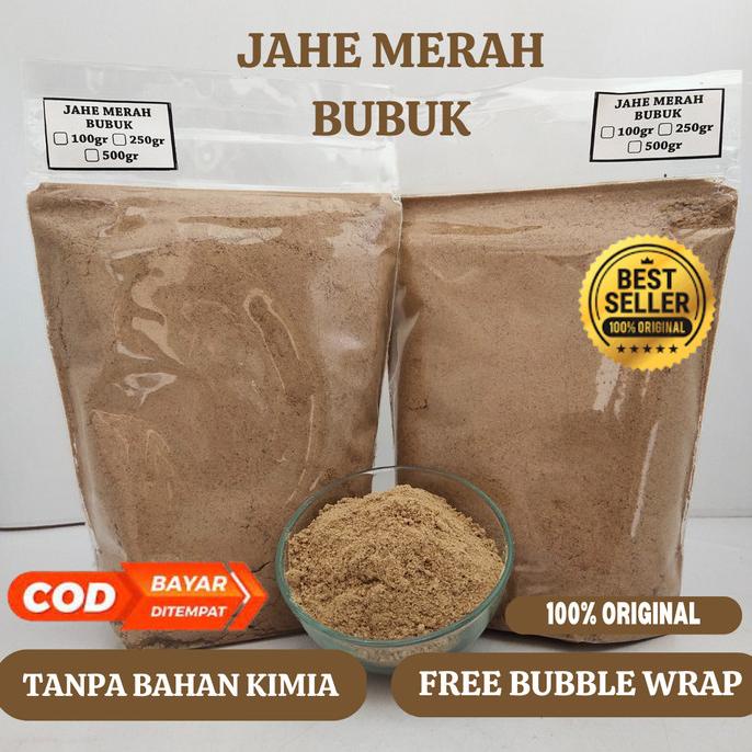 

Jahe merah bubuk instan 100% MURNI