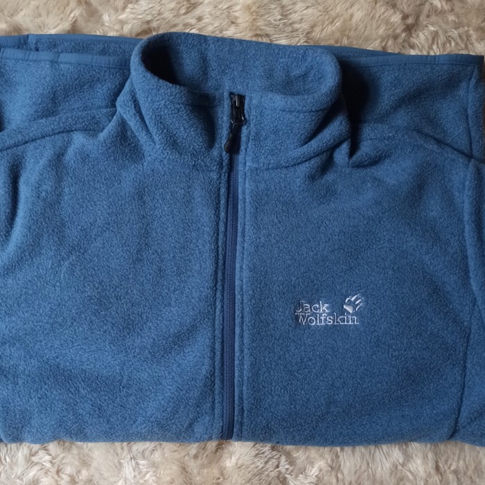 jaket pria Jaket Jack Wolfskin Pria Abu Tua(U1A6) pakaian pria jaket pria jumbo jaket cowok kekinian