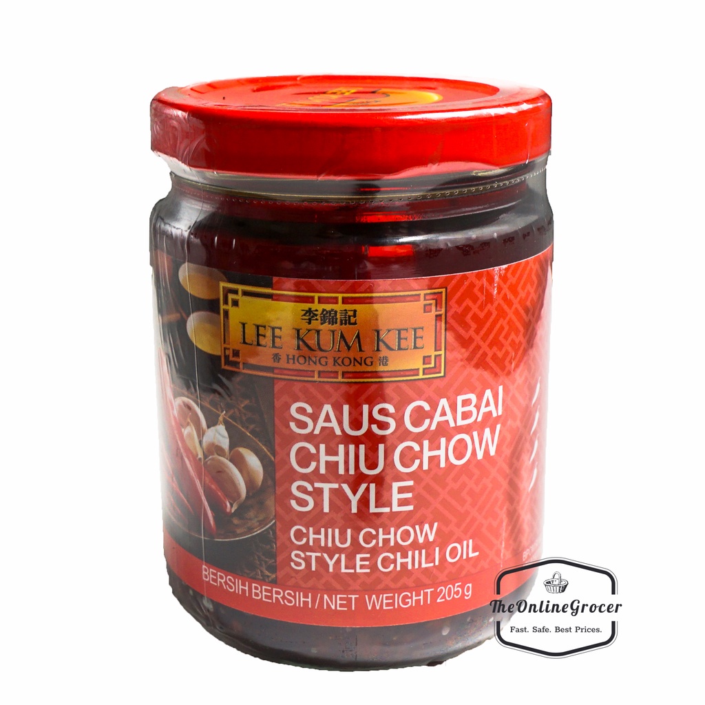 

Lee Kum Kee Chiu Chow Style Chili Oil- Saus Nyak Cabe 205 G