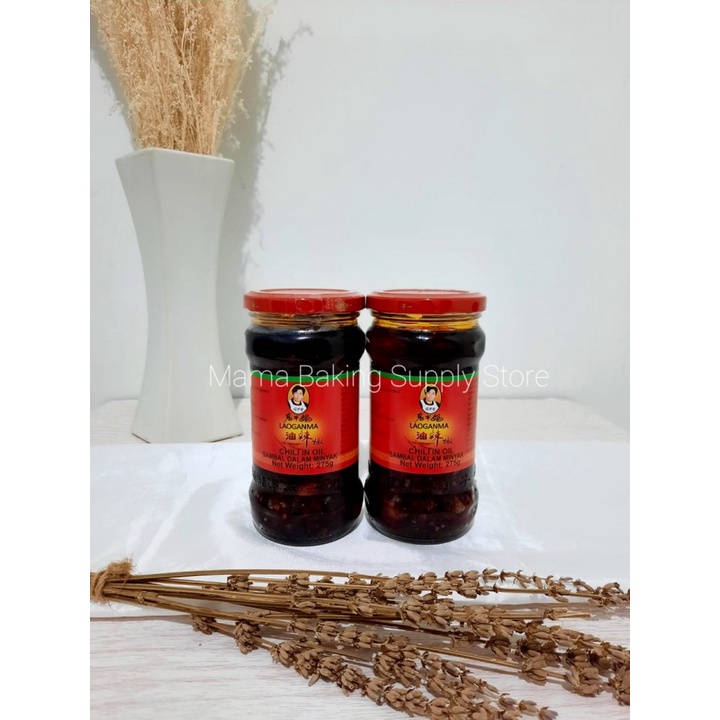 

Laoganma Lao Gan Ma Fried Chili In Oil Hot Chilli Nyak Cabe 275 Gr