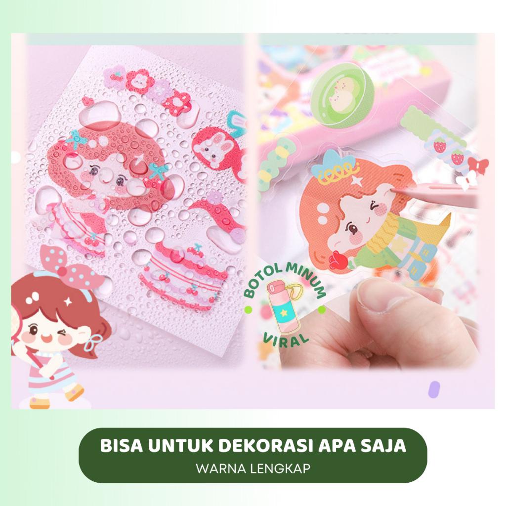 

Sticker 100 Pcs Momo Cute Aesthetic Box Terbaru Stiker Deco Korea Viral Best Seller