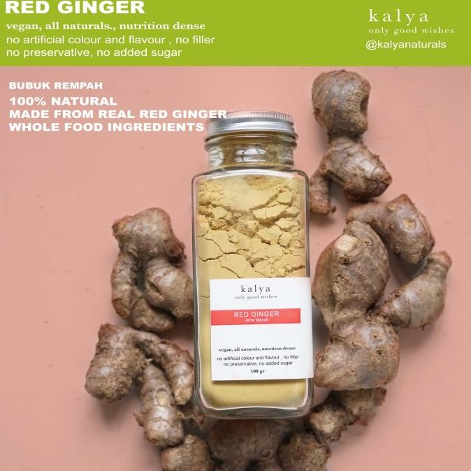 

Red Ginger Powder Organic , Jahe Merah Bubuk Organik murni