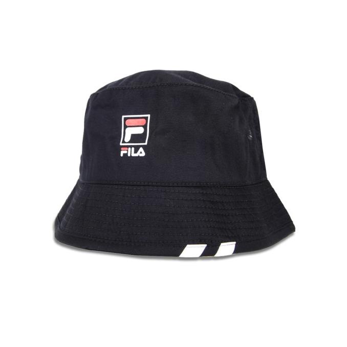 Baru Fila Bucket Hat Unisex Briz - Black