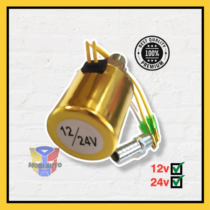 Switch Air Horn FJS Emas Otomatis Klakson Angin 12 Volt & 24 Volt terlaris