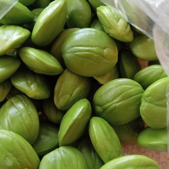 

pete kupas fresh besar tua tanpa ulat berkualitas 500 gr