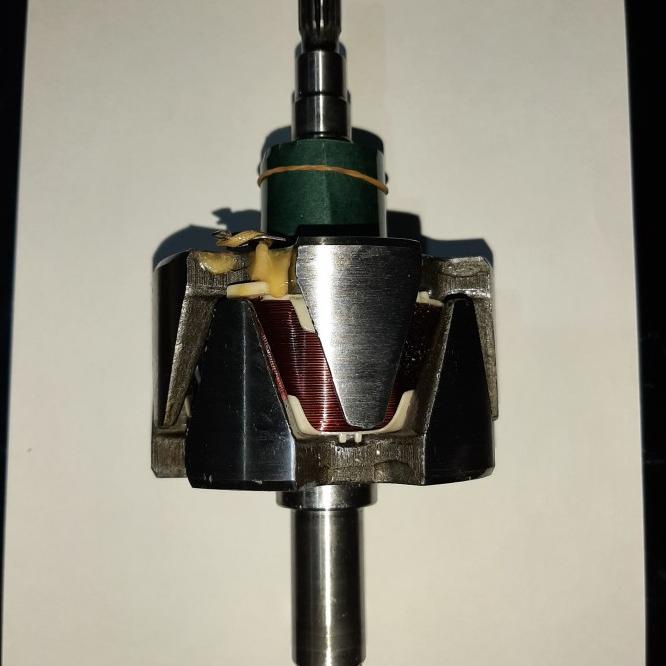 Rotor / Angker Amper Alternator Dyna Saurus 125Ht (24V)