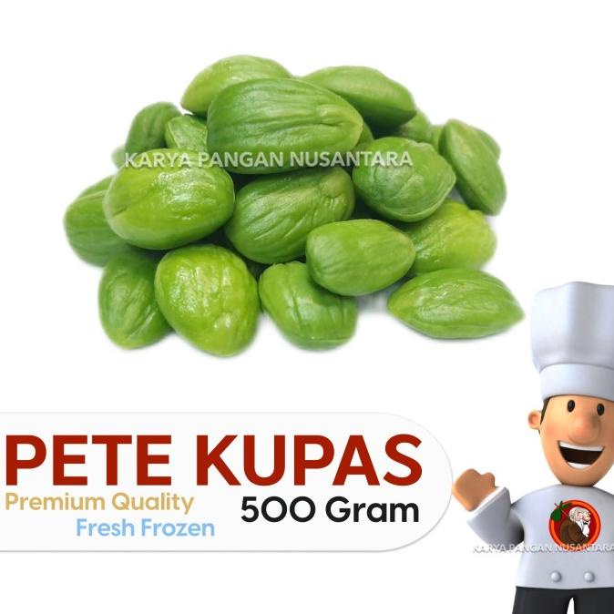

PETE KUPAS PETAI KUPAS KUALITAS PREMIUM BUAH PETE KUPAS PACK 500GR
