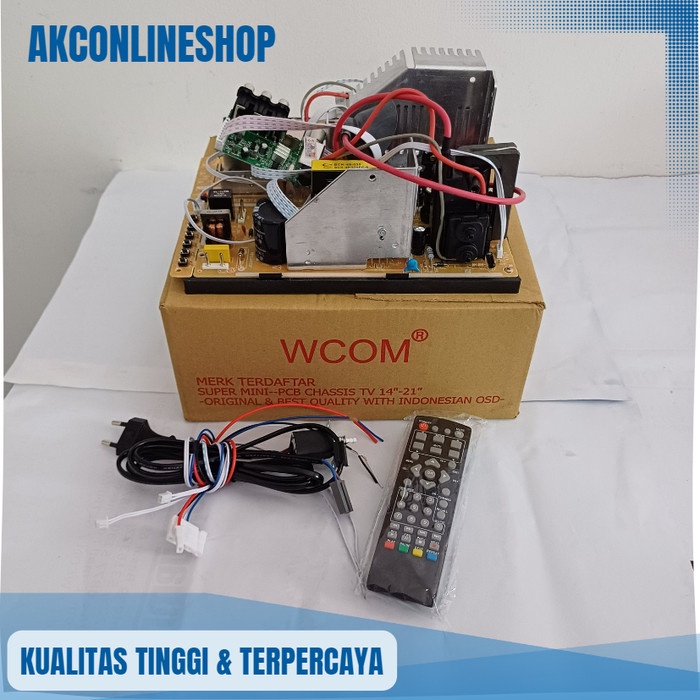Mesin Tv Digital 14-21 Ultra Slim Untuk Tv Tabung By Wcom