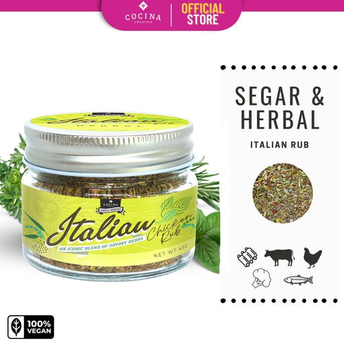 

Cocina Creativa Italian Chicken Rub - Grill Series - Bumbu Masak