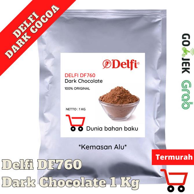 

COKLAT BUBUK DELFI DF760 COCOA POWDER 1KG | 100% ASLI