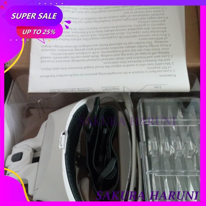 

REVERB KACAMATA SERVICE JAM / HP PEMBESAR 5X MAGNIFIER DENGAN 2 LAMPU LED PODUK BAHAN BERKUALITAS !!