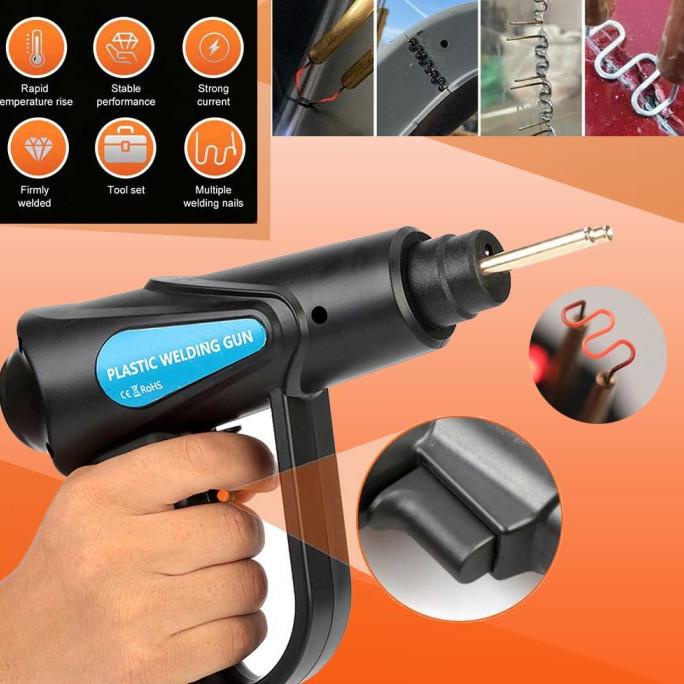 Baru Set Kit Solder Body Mobil Pecah Las Plastik Body Motor Pipa Pvc