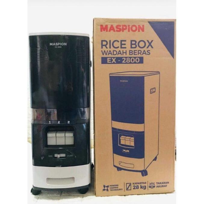 Maspion Rice Box 28 Kg EX 2800 / EX2800 Tempat beras