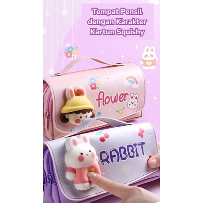 

KOTAK TEMPAT PENSIL SQUISHY 3D PENCIL CASE WATERPROOF JUMBO DIJINJING