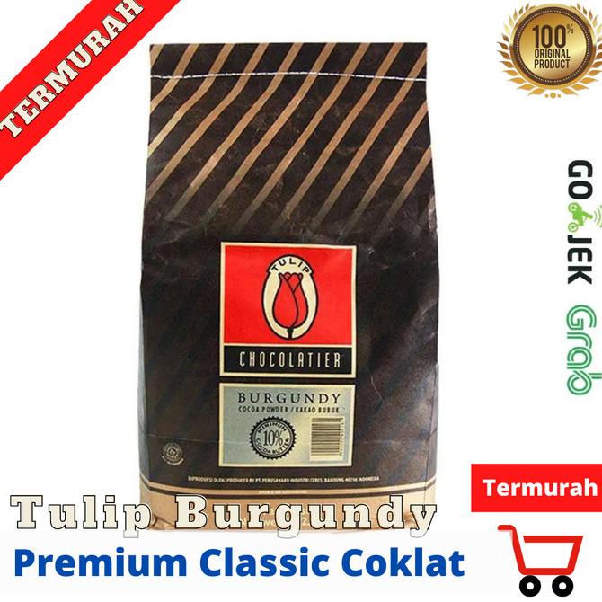 

Cokelat Bubuk Tulip Burgundy Pure Light Coklat Tulip 500 g |1 kg