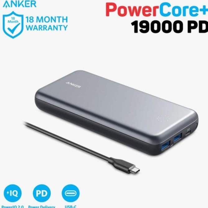 Powerbank Angker Powercore+ 19000 Pd A1362