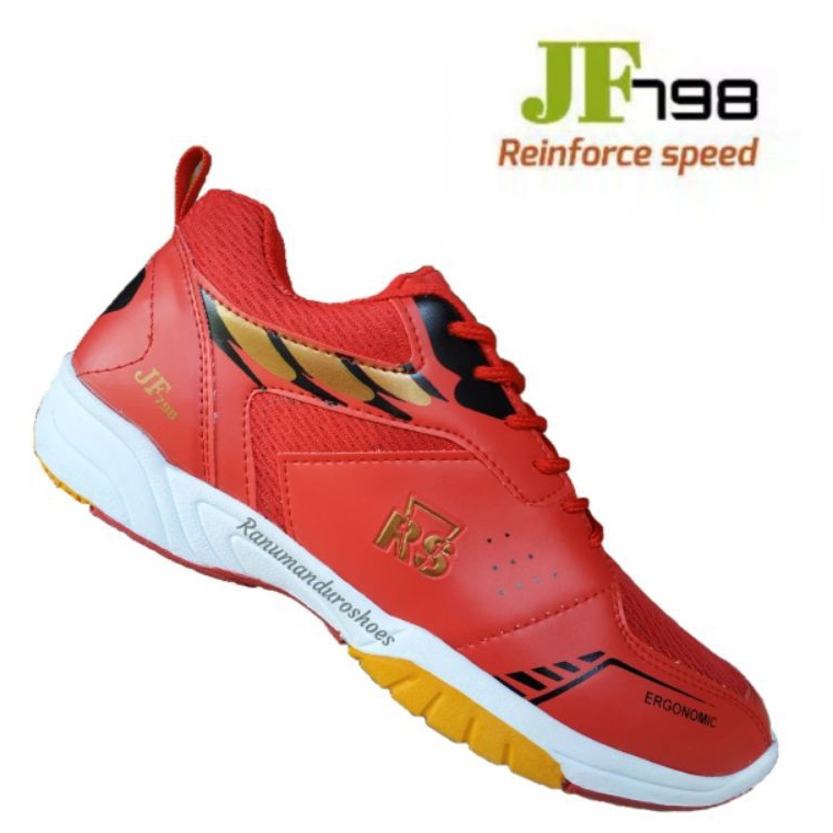 61 PROMO Sepatu Badminton RS terbaru alas karet Sepatu badminton murah hlibh
