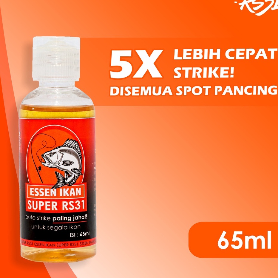 Promo Essen Ikan Super RS31 - Essence Pancing Aroma Gurih & Amis Untuk Indukan / Babon dari Ikan Mas