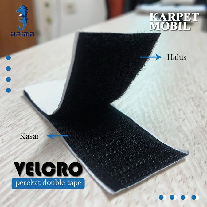 

Velcro perekat 2 sisi Double tape multifungsi (krek-krekan)
