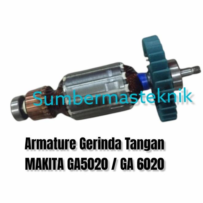 Armature Makita Ga5020 Angker Gerinda Tangan Makita 5" Ga 5020 Bull