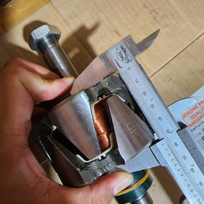 Rotor Alternator Angker Alternator Dyna Saurus 125 Lht 125Lht 24V