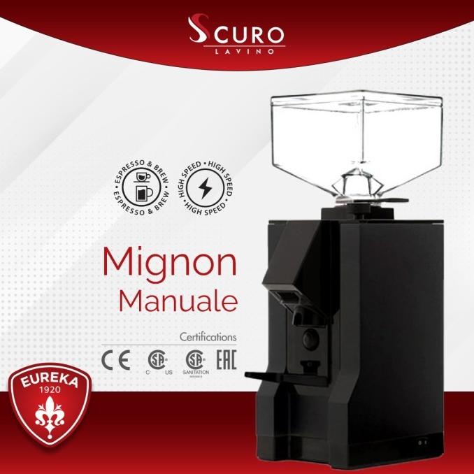Eureka Grinder Mignon Manuale