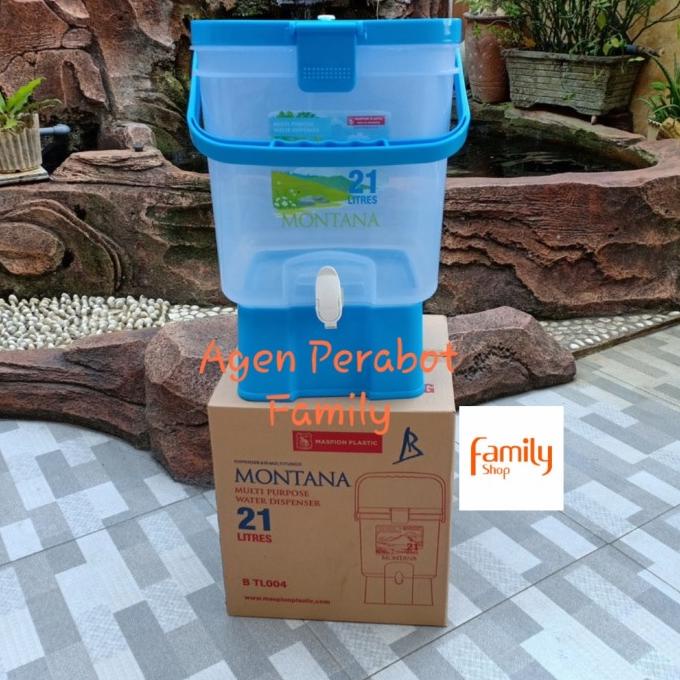 Maspion Montana Dispenser Air Minum / Es Teh Poci/Es Tong Tjie Arizona