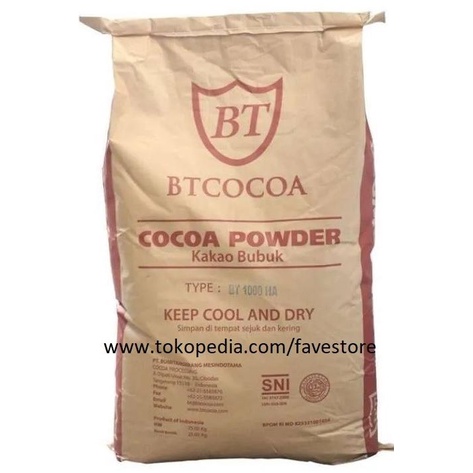 

BT COCOA JAVA DARK POWDER BT1000HA 25 kg Bubuk Coklat ASLI